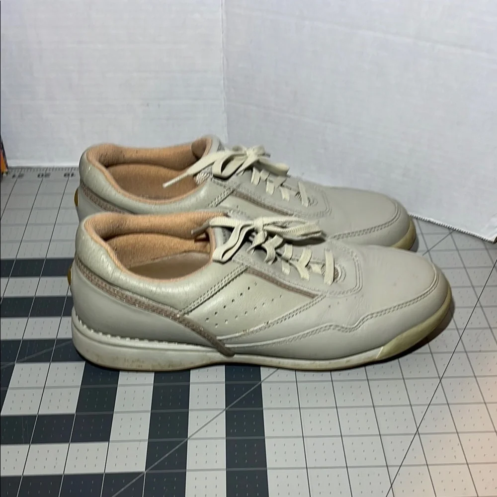 Rockport Women's Athletic Shoes - Cream and Tan - Picture 5 of 7